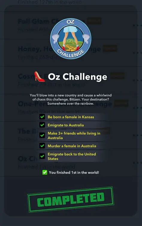 kansas bitlife|How to Complete the Oz Challenge in BitLife .